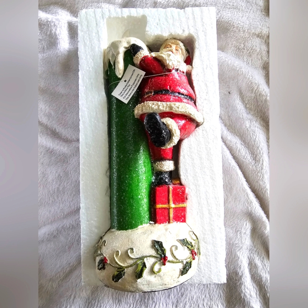 Light up Santa Statue